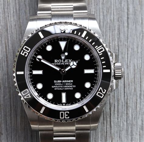 rolex submariner no date ersatzglas|2023 submariner 41mm no date.